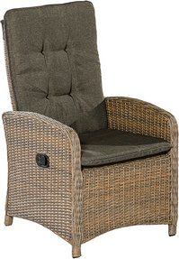 MERXX Sessel »Riviera«, Metall/Kunststoff, BxHxT: 56 x 109 x 63 cm - grau