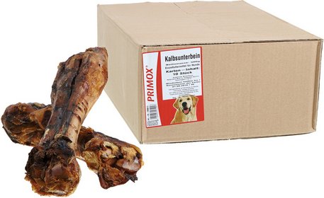PRIMOX Hundesnack »Kalbsunterbein«, Rind, 500 g
