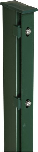 FLORAWORLD Zaunpfosten, Stahl, BxHxL: 6 x 4 x 240 cm - gruen