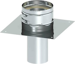 Tecnovis Kaminerhöhung »Zitec-Pro«, Ø150 mm - silberfarben