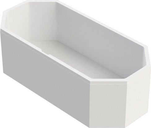 OTTOFOND Wannenträger »Sicilia«, BxHxL: 82 x 60 x 177 cm, weiß - weiss