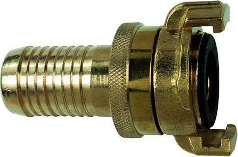 Mr. GARDENER Saug- und Hochdruckkupplung, Messing - goldfarben