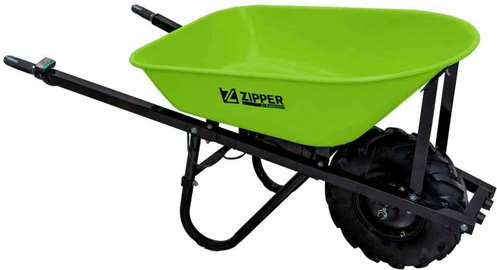 Thumbnail - ZIPPER Elektrische Schubkarre, 260 l - gruen