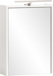 SCHILDMEYER LED-Spiegelschrank »Katta«, BxH: 43,5 x 64 cm, mattweiß - weiss