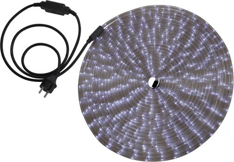 GLOBO LIGHTING Lichtschlauch »LIGHT TUBE«, 432 LED, 18 m, warmweiß - weiss