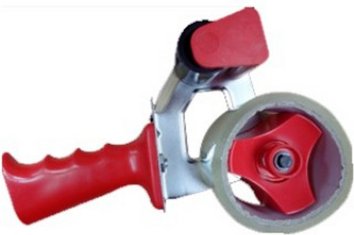 GO/ON! Abroller, für Klebeband 48 mm x 36 m, rot