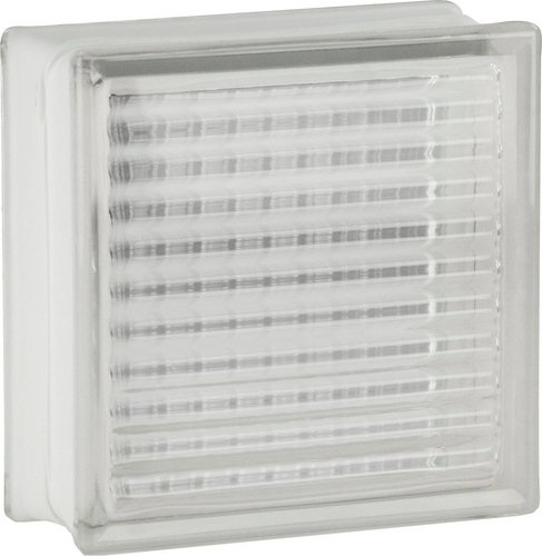 Fuchs Design Glasbaustein, BxH: 190 x 190 mm - transparent