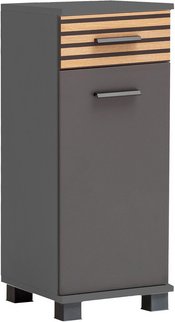 SCHILDMEYER Unterschrank »Katta«, BxH: 30,3 x 75,3 cm, anthrazit - schwarz