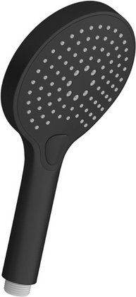 Thumbnail - Chris Bergen Handbrause mit drei Strahlarten, schwarz matt, mit Antikalk-Noppen
