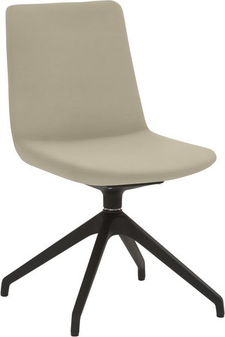 Mayer Sitzmöbel Stuhl »2008«, BxHxL: 48 x 85 x 55 cm, Kunststoff/Stoff - braun