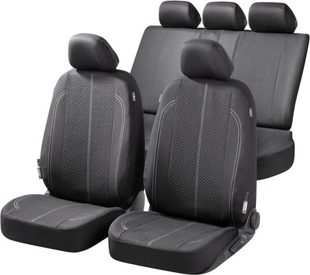 Thumbnail - WALSER Sitzbezug »Tratto«, Polyester - schwarz