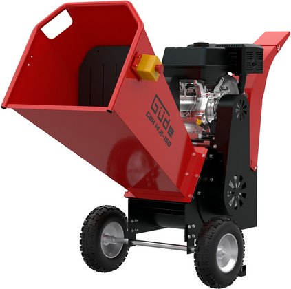 GÜDE Häcksler, 4-Takt-Benzinmotor, 14,2 PS - rot