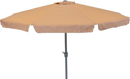 Thumbnail - MERXX Sonnenschirm, ØxH: 400 x 247 cm, Polyester/Aluminium - beige