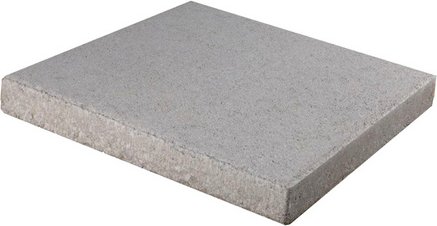 EHL Terrassenplatte, LxBxH: 50 x 50 x 5 cm, Beton, glatt, gefast, grau