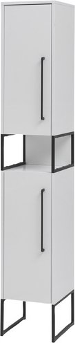 SCHILDMEYER Hochschrank »Limone«, BxHxT: 30,4 x 183,4 x 33,1 cm - weiss