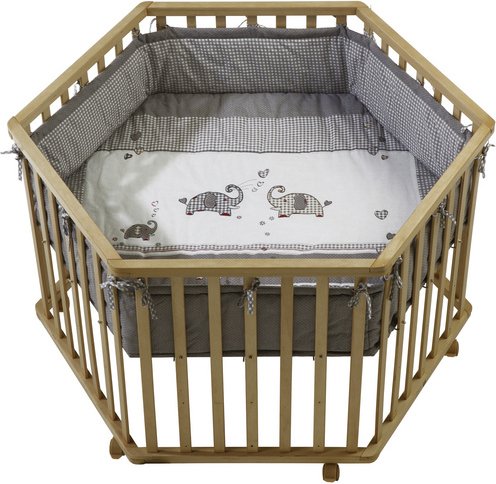 roba Laufgitter »Jumbi twins«, natur