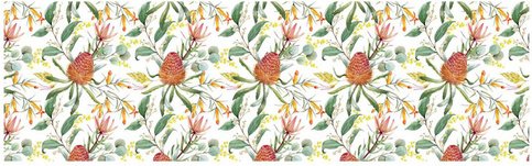 mySPOTTI Sichtschutz, BxH: 500 x 65 cm, weiß/grün/rot - weiss | gruen | rot