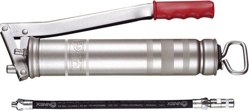 CONNEX Handhebelfettpresse, Metall/Gummi, silberfarben