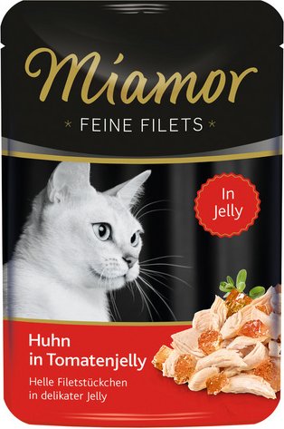 Miamor Katzen Nassfutter »Feine Filets in Jelly«, 24 Beutel à 100 g