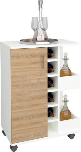 VCM Küchenwagen »Esilo M«, BxHxT: 63 x 85 x 40 cm - braun