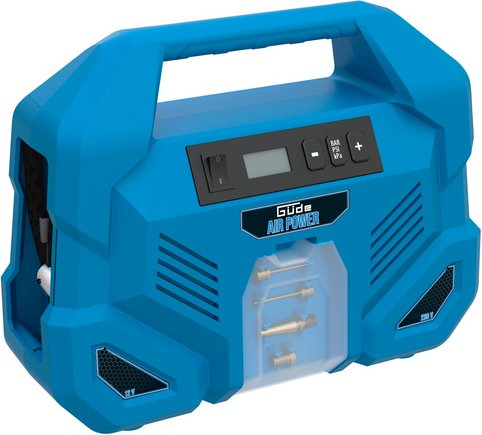 GÜDE Kompressor, ölfrei, 8 bar, Max. Füllleistung: 27 l/min - blau