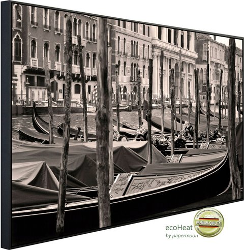Thumbnail - papermoon Infrarotheizung »EcoHeat - Vintag Venedig«, Matt-Effekt - bunt