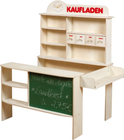 Thumbnail - roba Verkaufsstand, natur, ab 3 Jahren