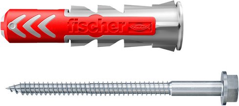 FISCHER Universaldübel »DuoPower«, 2-Komponenten, 6, 8, 10 mm x 30, 40, 50 mm, inkl. Schrauben - bunt
