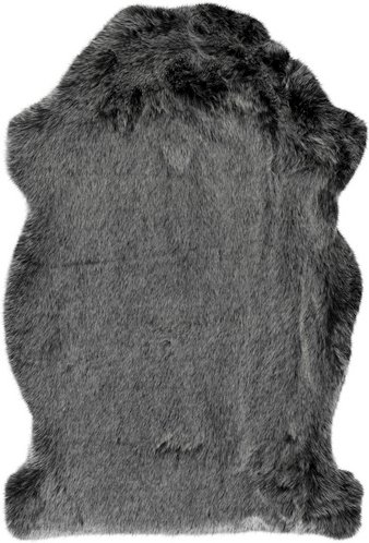 Hochflor-Teppich »My Samba«, BxL: 55 x 85 cm, anthrazit - schwarz