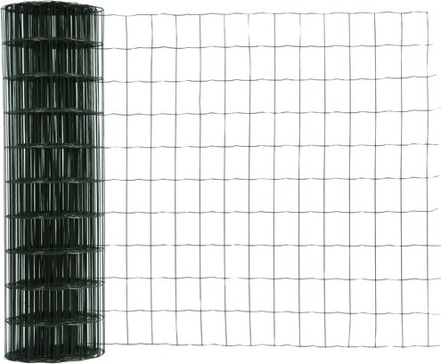 FLORAWORLD Gitterzaun, HxL: 150 x 2500 cm, Stahl, grün - gruen