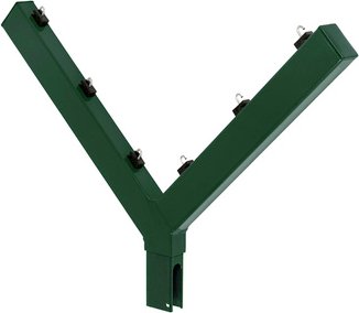 FLORAWORLD Pfostenaufsatz, Stahl, BxHxT: 68 x 60 x 5 cm - gruen