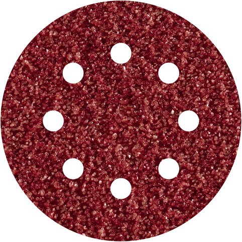 Thumbnail - WOLFCRAFT Schleifscheibe, Ø 125 mm, 25 Stück - rot