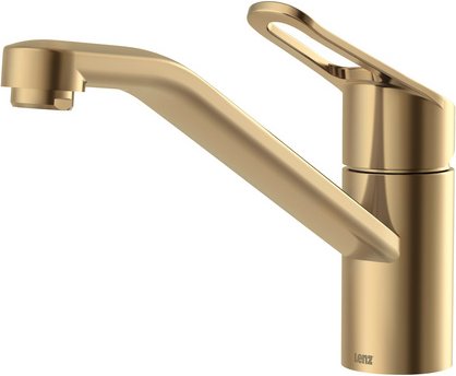 LENZ Küchenarmatur »MILA«, 3/8", Messing, goldfarben