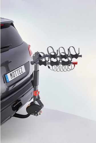 Fahrradträger, für die Kupplung, für 3 E-Bikes - schwarz