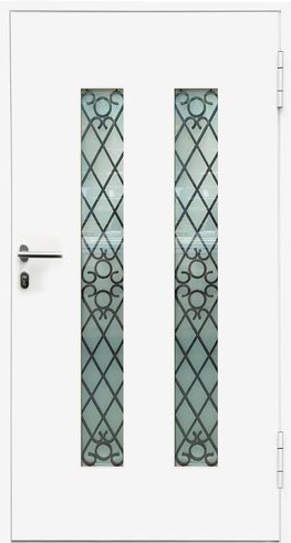 KNOCK Aluminium-Haustür »Marte«, anthrazit - grau