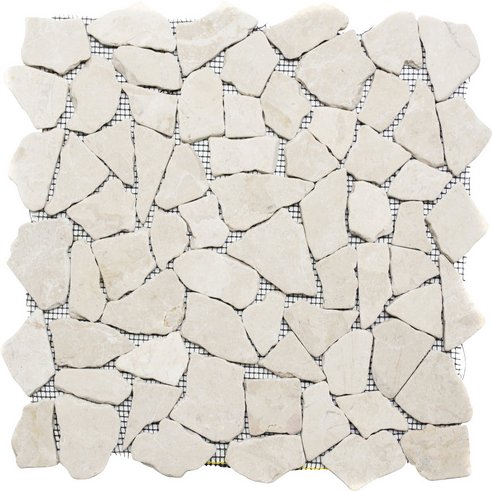 HuH Mosaik Mosaikfliese »Bali«, BxL: 30,5 x 30,5 cm, Wandbelag/Bodenbelag - beige