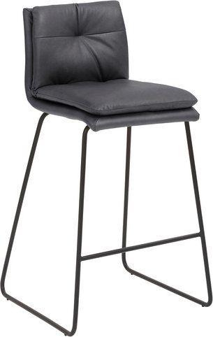 Mayer Sitzmöbel Barhocker »1231«, BxHxT: 48,5 x 90 x 51,5 cm, grau