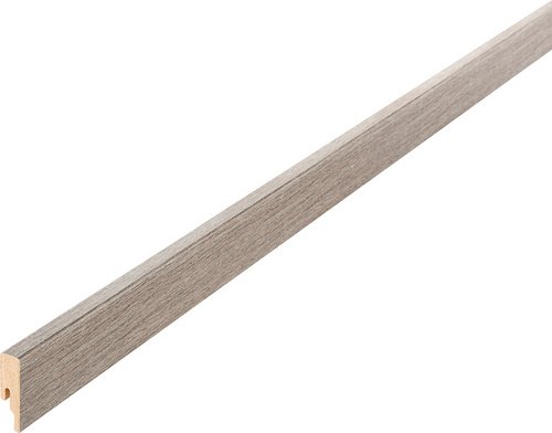 MODERNA Sockelleiste »ASL 60«, Länge: 238 cm, Holz, braun