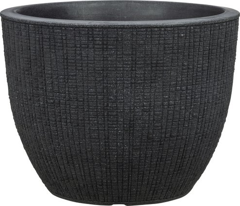 Thumbnail - SCHEURICH Pflanzgefäß »BARCEO«, ØxH: 29 x 22 cm, schwarz
