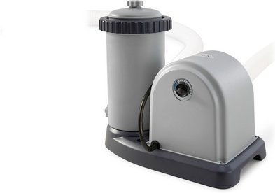 INTEX Filteranlage »Krystal Clear C1500«, für Pools bis 33.300 l, 165 W, grau