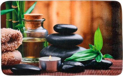 Sanilo Badteppich »Spa«, grün, Polyester - gruen