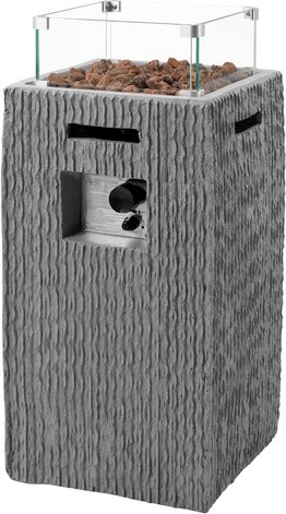 Thumbnail - TEPRO Feuerstelle »Brighton«, Gas, Höhe: 90 cm, grau