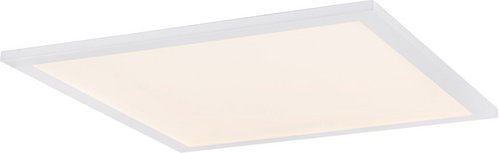 GLOBO LIGHTING Deckenleuchte, (BxHxL): 45 x 5,5 x 45 cm, Aluminium, 30 W - weiss