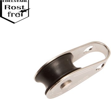 CONACORD Block, für Seile bis 6 mm Ø - silberfarben