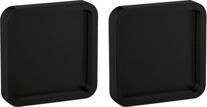 NOVADOORS Griffmuschelpaar, schwarz, Aluminium