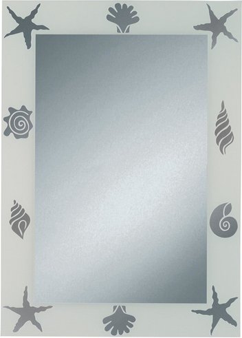 JOKEY Siebdruckspiegel »Nemo«, B x H: 50 x 70 cm, eckig - transparent