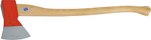 OCHSENKOPF Axt »OX 205 E-1252«, Material Klinge: Vergütungsstahl, 137 mm Klingenbreite - rot