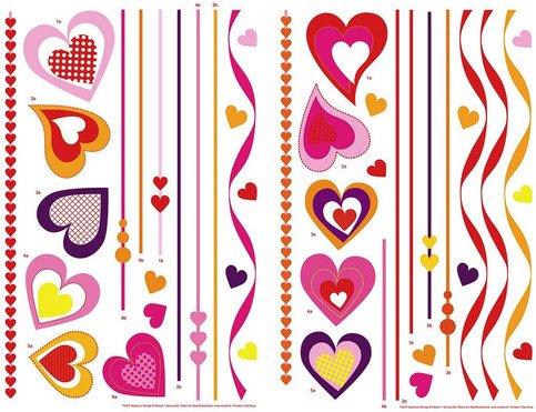 WIZARD+GENIUS Wandtattoo »Kinderzimmer«, BxH: 70 x 50 cm - bunt