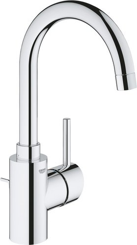 Thumbnail - GROHE Waschtischarmatur »Concetto«, Metall, glänzend, ⅜", inkl. Ablaufgarnitur - silberfarben