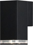 Konstsmide Außenleuchte »Pollux«, 7 W, BxHxT 7,5 x 16,5 x 11,5 cm, ohne Leuchtmittel - schwarz